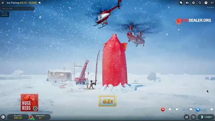 Så fungerar Ice Fishing Live Casino